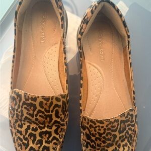Easy Spirit Women's Animal Print Loafers